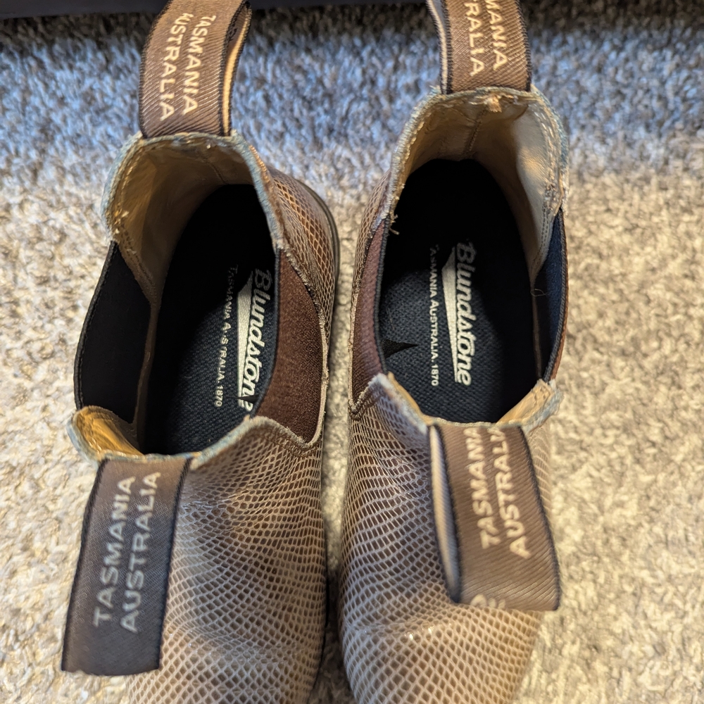 Blundstone Brown Leather Boots